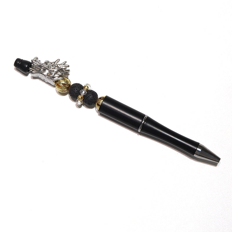 ラヴァストーン×シルバー×ブラック