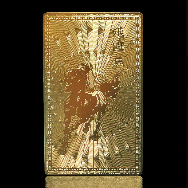 札 飛躍馬 干支 午年 [co-g1541] – 天然石卸ストーンクラブ