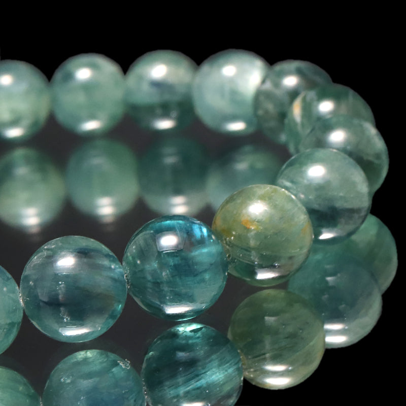 ブレス ブルーグリーンカイヤナイト＜ブラジル産＞ 丸 [co-g0772