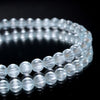 Needle-in Blue Topaz Bracelet (Brazil) Round [co-g1339]
