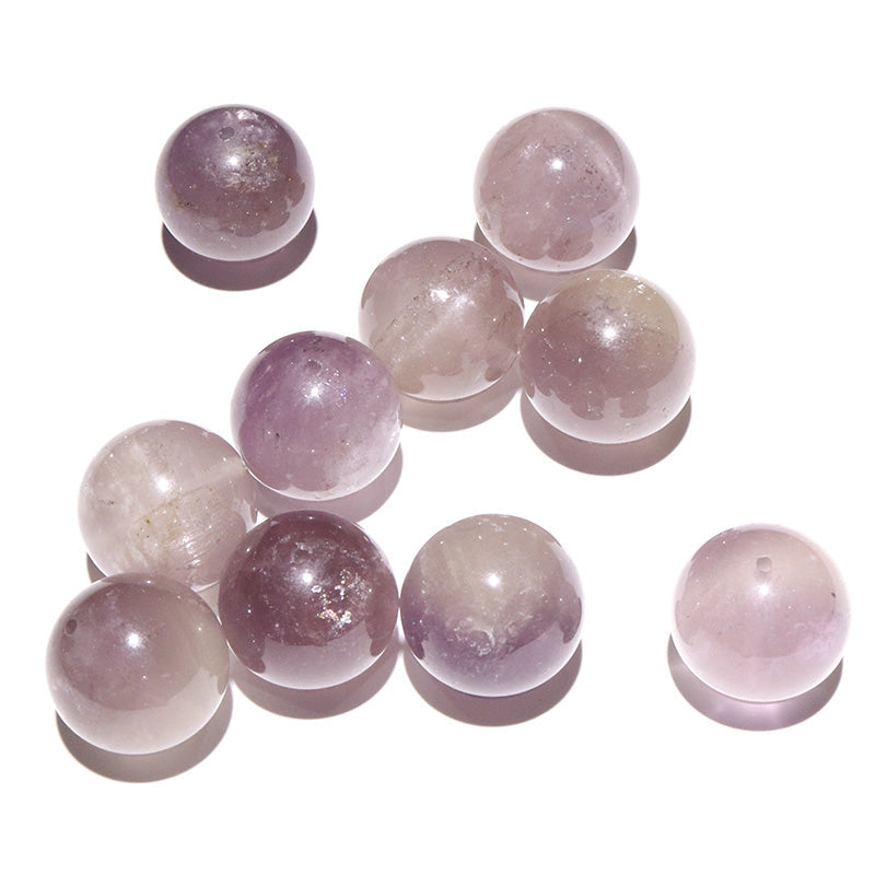 マリアライトキャッツアイ＜パキスタン産＞　約18.5mm　穴あり　丸玉 [co-g3474]
