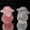 【予約販売】彫り物　羊　約31×36×41mm　ランダム発送 [co-g3208]
