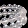 Milky Quartz Bracelet (Brazilian) Round [co-g0855]