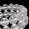Milky Quartz Bracelet (Brazilian) Round [co-g0855]