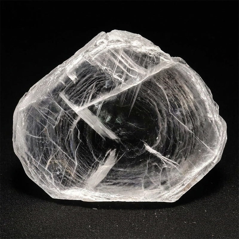 セレナイトスライス＜モロッコ産＞　原石　約7～7.2cm×7.5～9cm [co-g3267]