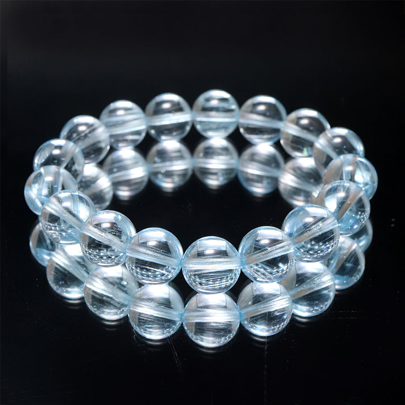 ニードルイントパーズブレスレット6.8 限定値下【希少】ニードルイントパーズブレスレット