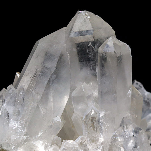 水晶＜マダガスカル産＞　クラスター　約8.8×21cm～約5×16cm [co-g3137]