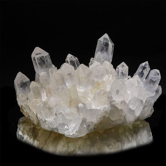 水晶＜マダガスカル産＞　クラスター　約15～19×約7～10.5cm [co-g3199]