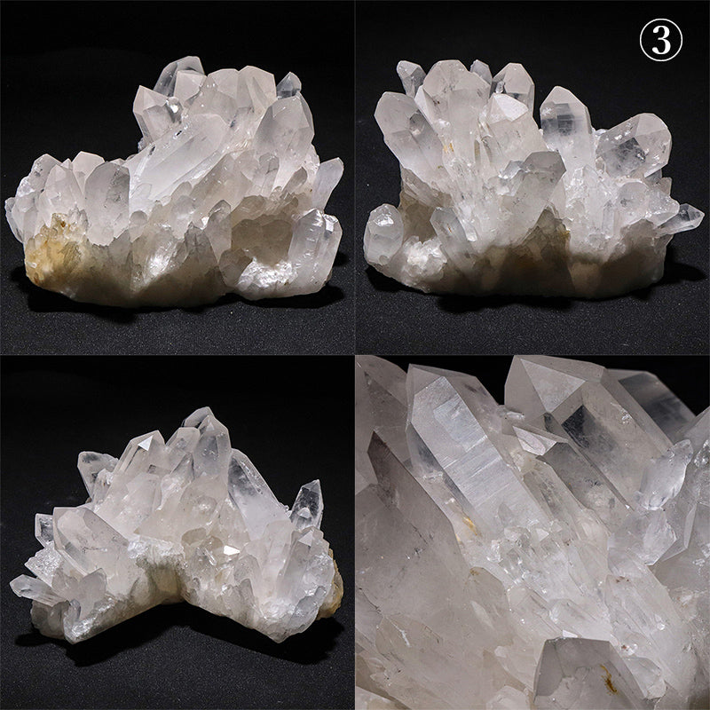水晶＜マダガスカル産＞　クラスター　約7～17×約7～12cm [co-g3292]