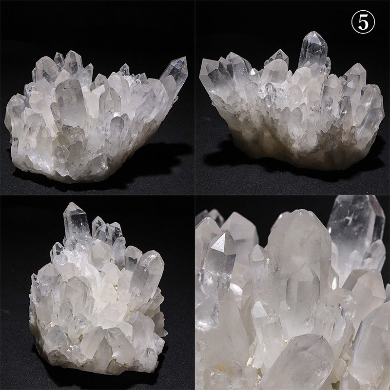 水晶＜マダガスカル産＞　クラスター　約7～17×約7～12cm [co-g3292]