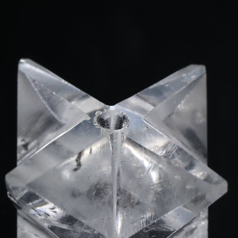 ガネーシュヒマール水晶＜ヒマラヤ産＞　マカバスター　穴あり [co-g2636]