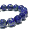 Lapis Lazuli Bracelet (from Afghanistan) Round [co-g0815]