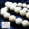 [Japanese Famous Stone] Bracelet Ryukyu Stone <Okinawa Prefecture> Round [br-g8265]