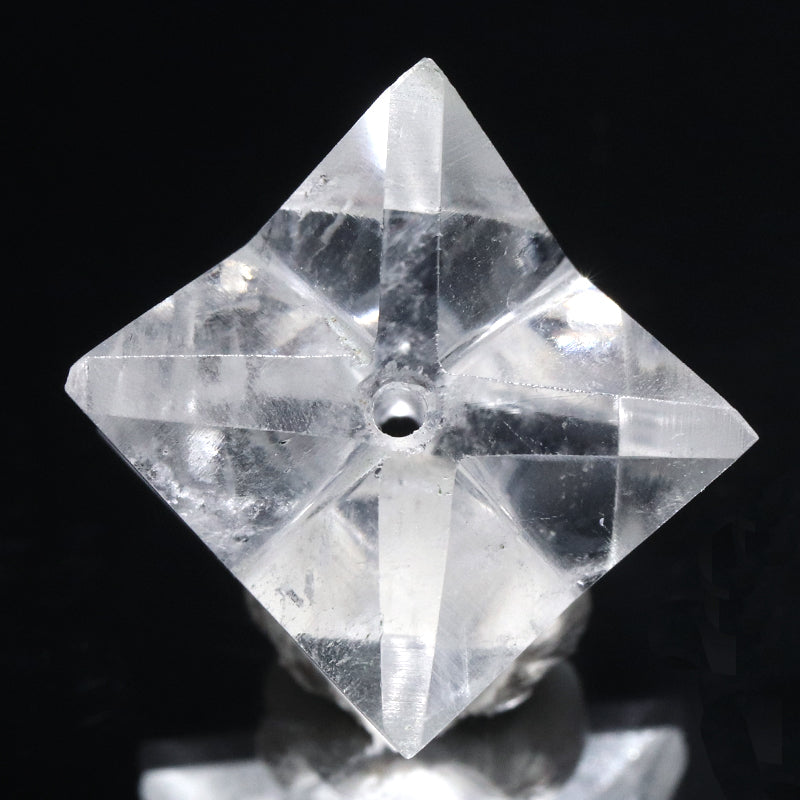 ガネーシュヒマール水晶＜ヒマラヤ産＞　マカバスター　穴あり [co-g2636]