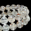 Oil-in-quartz bracelet (Pakistan) round [co-g0853]