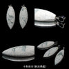 【日本銘石】マーキスカット　約14×36mm　ペンダントトップ　全4種　ステンレス製  [co-g2427]
