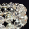 Oil-in-quartz bracelet (Pakistan) round [co-g0853]