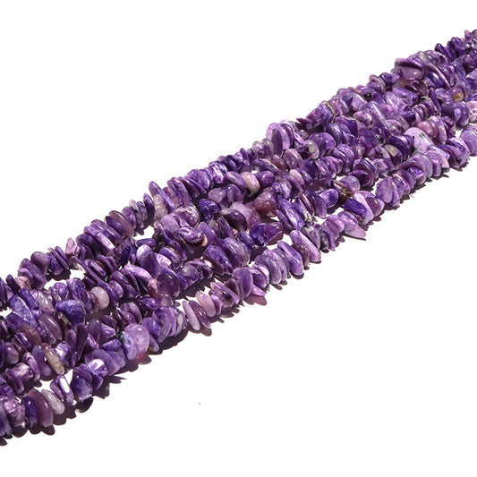 連　チャロアイト　変形　さざれ　チップ　約6～9×1～3mm [co-g3325]