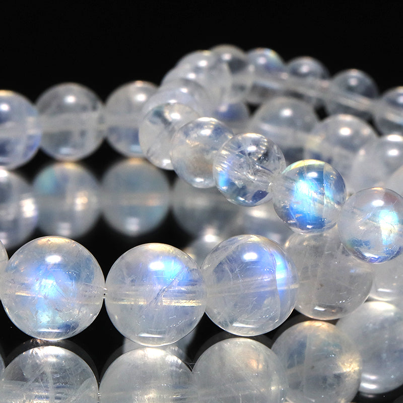 ブレス　ムーンストーン＜インド産＞　丸  [co-g2252]