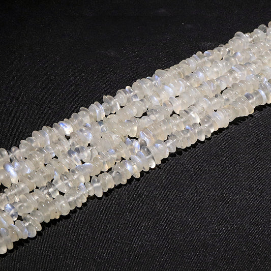 連　ムーンストーン　変形　さざれ　チップ　約6～10×2～4mm [co-g3322]