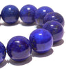 High-quality lapis lazuli bracelet from Afghanistan, round [co-g0814]