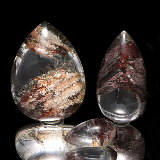 ルース　ガーデンクォーツ＜ブラジル産＞　ドロップ型  [co-g2128]