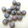 Round red serpentine stone [po-g3038]