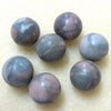 Round red serpentine stone [po-g3038]