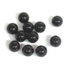 Single-hole beads, onyx, round [be-g2044]