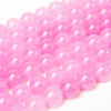 Dyed Quartzite Pink Round [st-g0132]