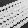 Dyed Quartzite White Round [re-g1018]