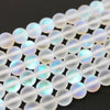 [Limited Quantity] Synthetic Luna Flash Rainbow Glass Aura Stone with Frosted Matte Finish [st-g0211]