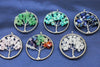 [20% off Aquarius constellation stone only until January 19th (automatic discount at checkout)] World Tree Pebbles Pendant Top [ac-g0080]