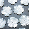 Parts Mother of Pearl White Butterfly Shell 1 Piece Cherry Blossom [pa-g0110]
