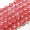 Round synthetic cherry quartz [st-g0125]