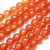 Carnelian (orange) round [st-g0025]