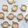 Parts Connect Parts Synthetic Opal Round Surface Cut Processing Included [sb-g0014]