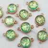 Parts Connect Parts Synthetic Opal Round Surface Cut Processing Included [sb-g0014]