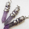 [20% off Aquarius constellation stone only until January 19th (automatic discount at checkout)] Dragon Hexagonal Pillar Pendant Top [ac-g0272]