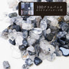 Pebbles Black Rutile Black Tourmaline with original packaging Approx. 100g [gr-g0082]