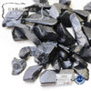 [Japanese famous stone] Black silica gravel <Kaminokuni-cho, Hokkaido> Package included Approx. 100g [gr-g2010]