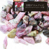 Multi-tourmaline gravel with original packaging, approx. 100g [gr-g0095]