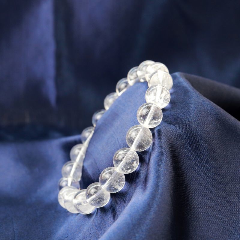 ブレス　ガネーシュヒマール水晶　＜ガネーシュヒマール産＞　TOPランク　丸  [br-g0058]