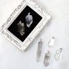 [Buy 10 or more items and get 30% off/Automatic discount at checkout] Pendant top Tibetan quartz <from Tibet> Stainless steel [ac-g0131]