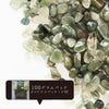 Green rutilated quartz, approx. 8mm to 17mm, with packaging, approx. 100g [gr-g0037]