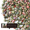 带原包装的 Unakite 鹅卵石约 100 克 [gr-g0106]