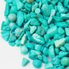 Pebbles Dyed Turquoise Approx. 4mm to 11mm Approx. 1kg [gr-g1082]