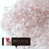 玫瑰石英鹅卵石约 4 毫米至 10 毫米 原装包装内含约 100 克 [gr-g0119]