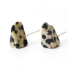 [Buy 10 or more items and get 30% off/Automatic discount at checkout] Earrings Dalmatian Jasper <Brazil> Stainless Steel [ac-g2065]