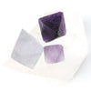 Raw Fluorite <Made in China> Purple Approx. 100g Pack Octahedron [rs-g0022]